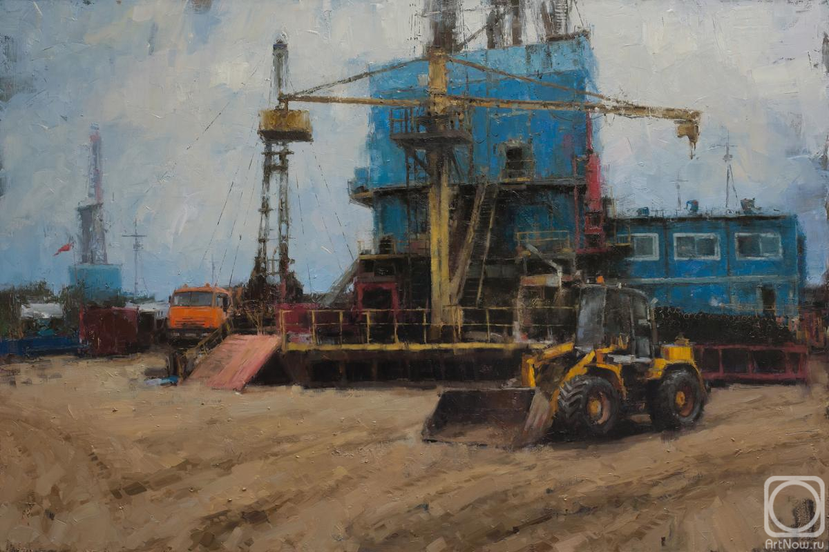 Burtsev Evgeny. Drilling rig