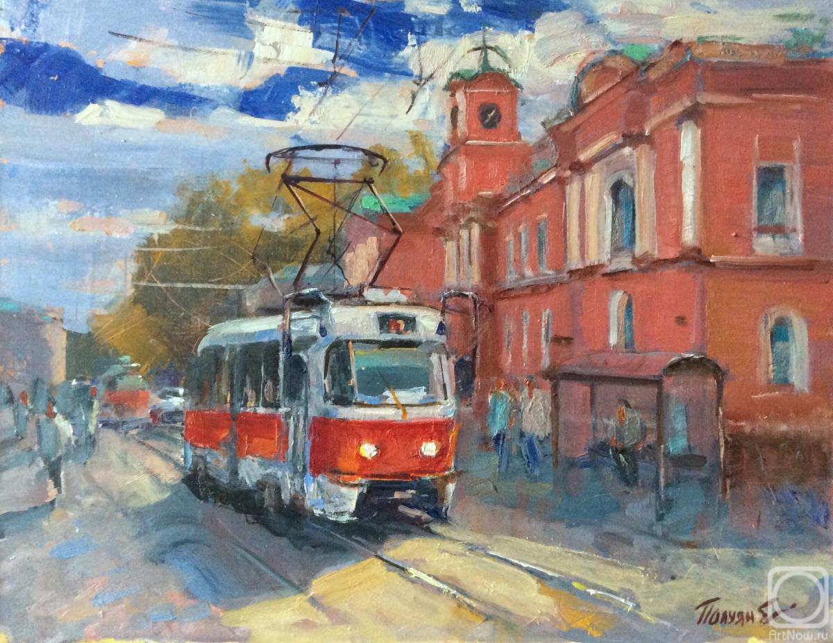 Poluyan Yelena. Tram on Timiryazevskaya