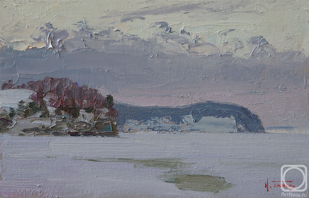 Panov Igor. Winter evenings of the Volga