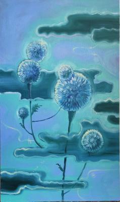 Echínops (Ech 237 Nops). Sokolskaya Elena