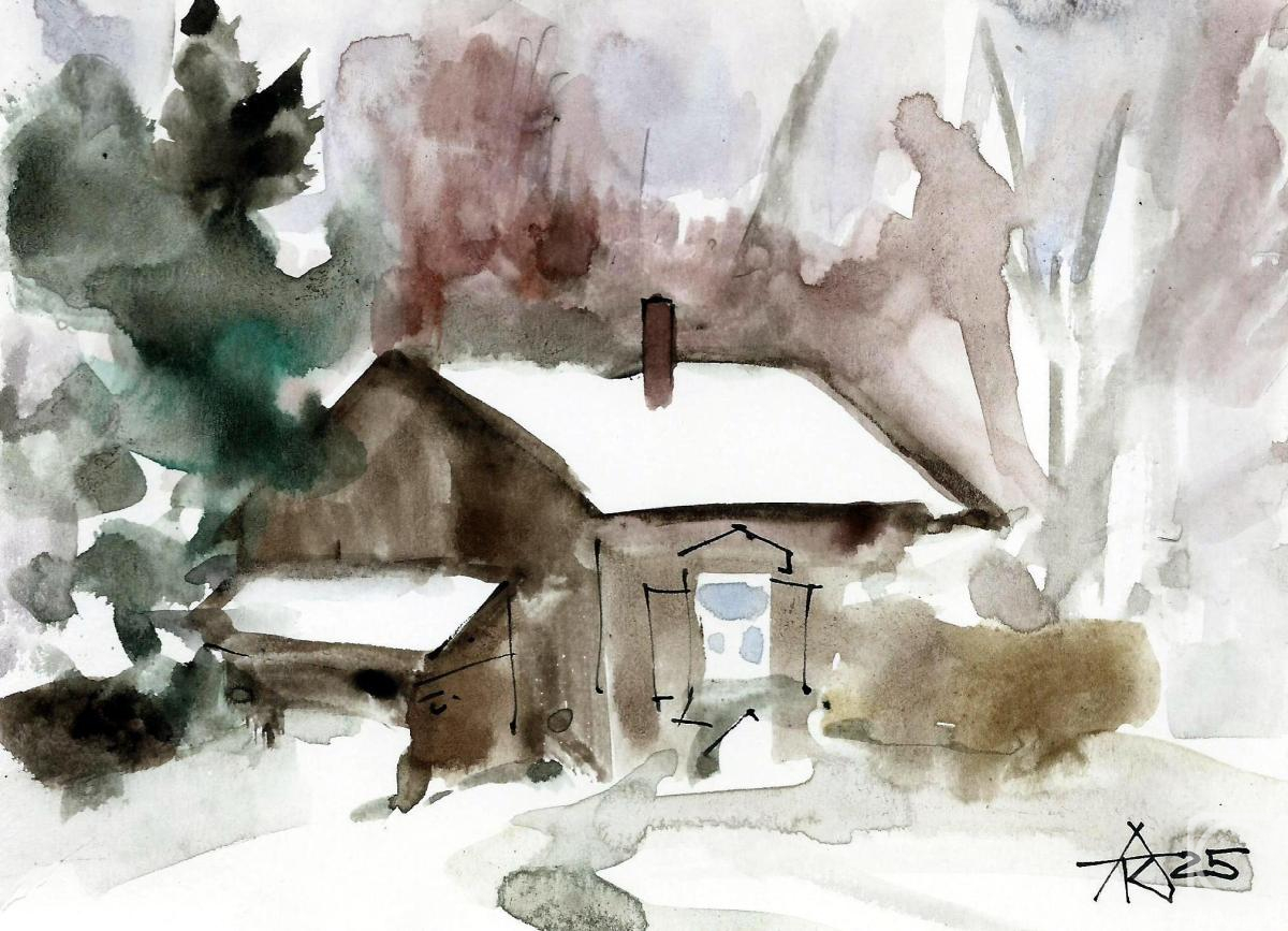 Knecht Aleksander. Winter