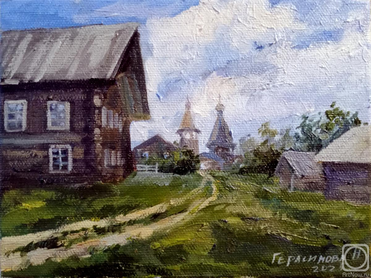 Gerasimova Natalia. Northern village