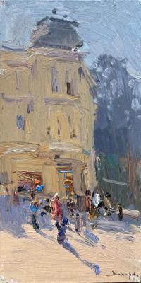 Autumn backlight. Kislovodsk. Makarov Vitaly