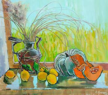 A Pumpkin and Lemons