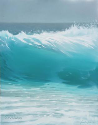 Wave - Turquoise wind