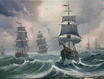 Sailing vessel. Charkova Mariya