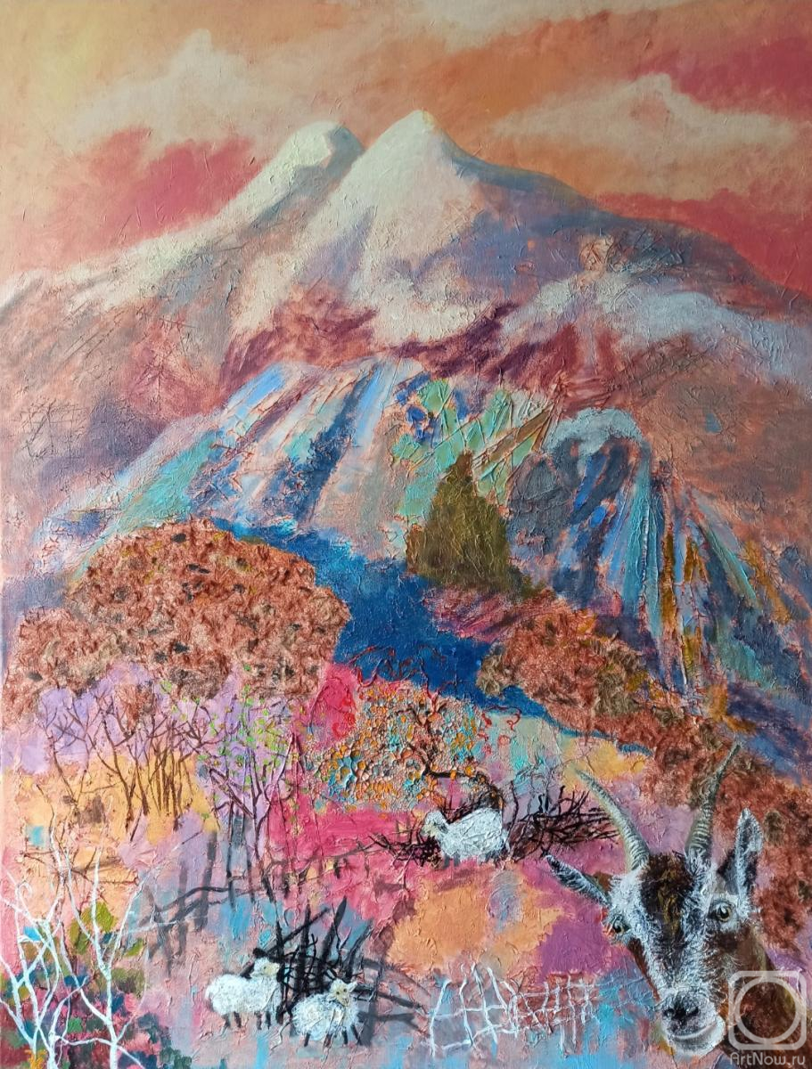 Erkenova Evgeniya. Autumn in the mountains