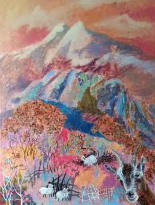 Autumn in the mountains. Erkenova Evgeniya