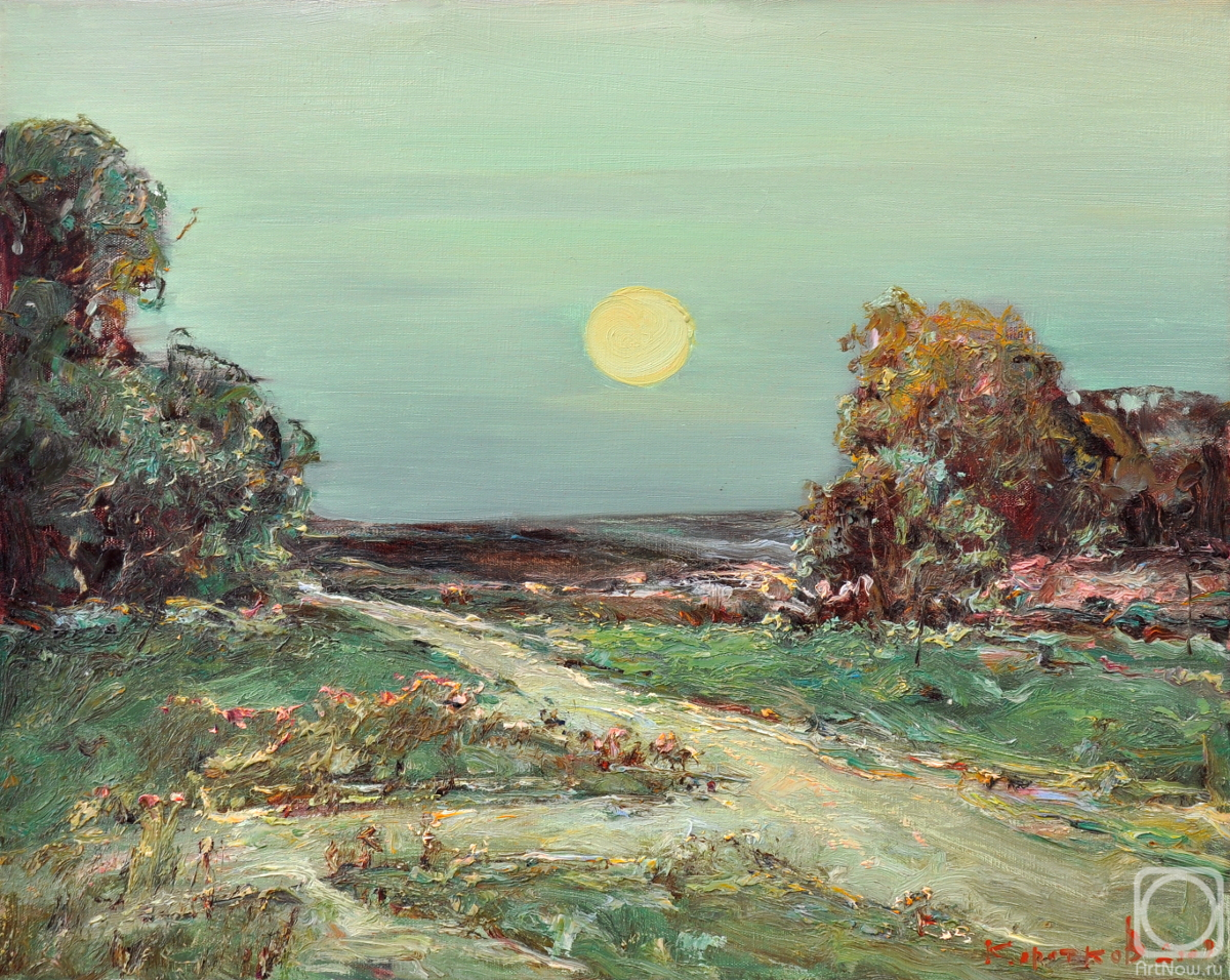 Korotkov Valentin. Full moon