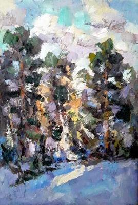 In the January forest (January Light). Knecht Aleksander