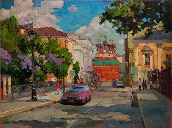 May afternoon in Petrovsky Lane. Volkov Sergey