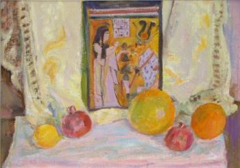 Fruits and an Egyptian Print. Zefirov Andrey