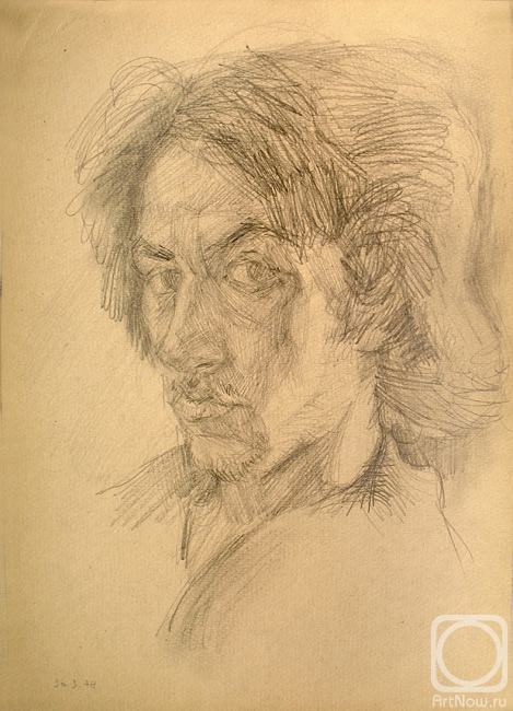 Yudaev-Racei Yuri. Selfportrait in Sidelight