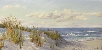 A sunny day (Dunes By The Sea Painting). Tikunova Olga