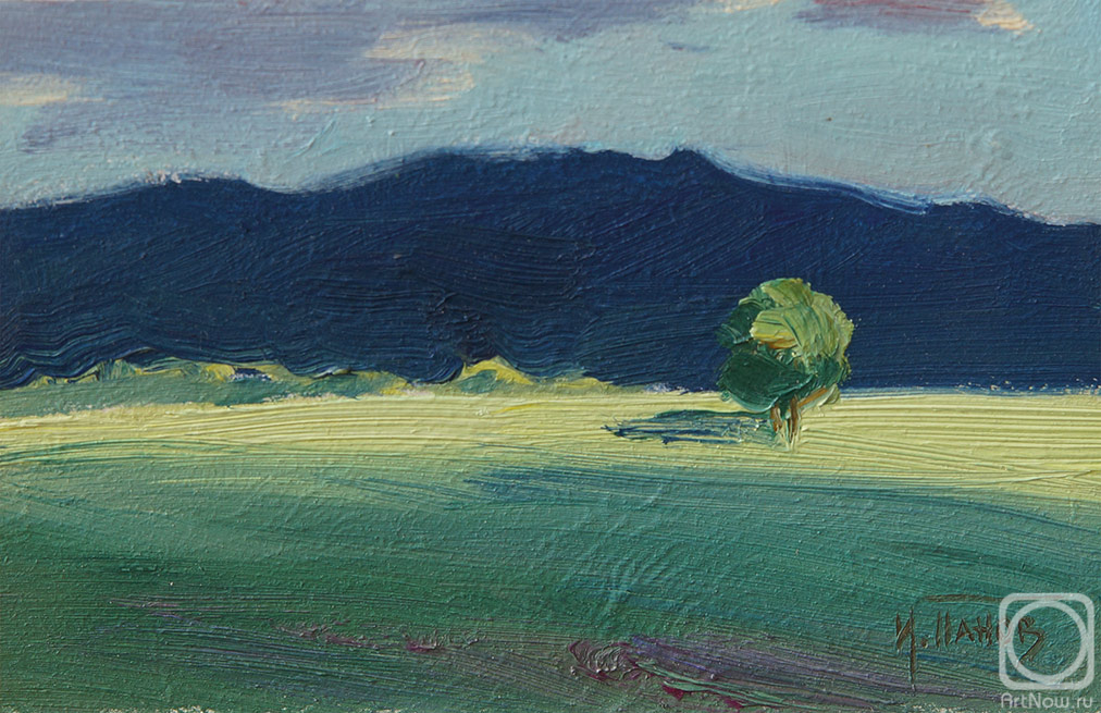 Panov Igor. Tree in the valley