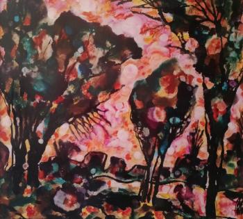 Autumn bouquets. Pink sunset. Shaydullin Shamil
