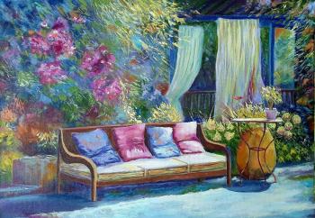 In the Shade of the Summer Garden. Timershina Elza