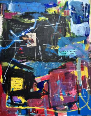 Line, point (Red Line). Osipov Vasiliy