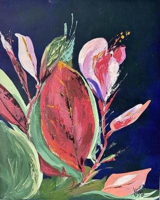 Red flower. Bryakotina Kristina