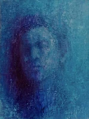 Man in blue. ������� �������