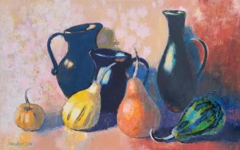 Seven Objects / Still Life with Jugs and Vegetables. Barsukov Denis