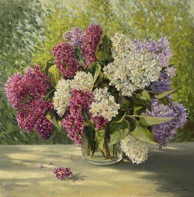 Lilac in a vase