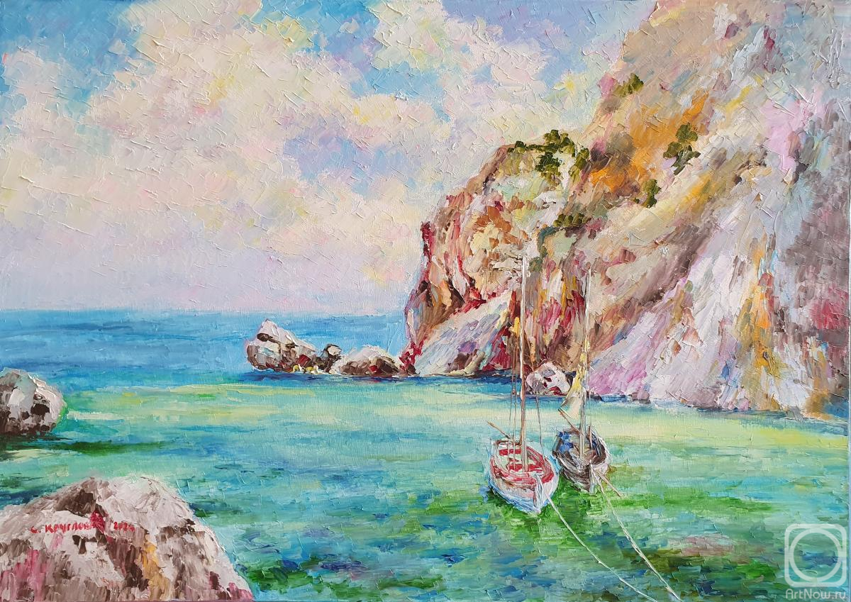 Kruglova Svetlana. Rocky pier