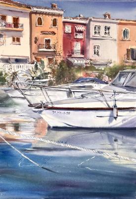 Sunlit Port of Saplaya. Gorbacheva Evgeniya