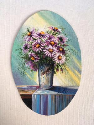 Bouquet (Lilac On Canvas Oil). Korableva Elena