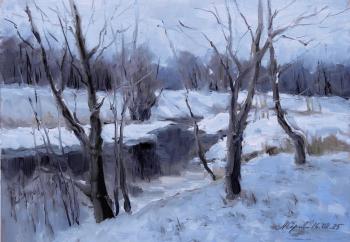 Картина «Выпал снег в феврале»