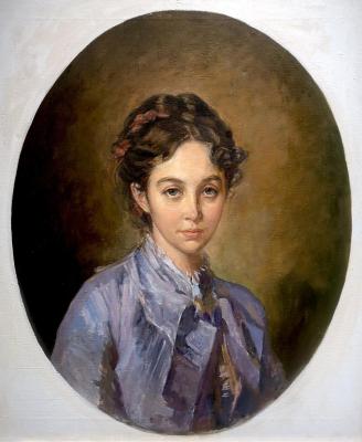A copy from Vishnyakova's portrait