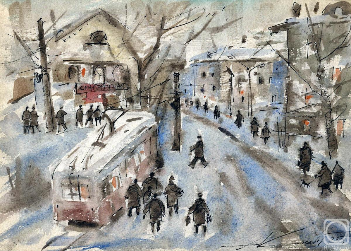 Knecht Aleksander. Street in the province