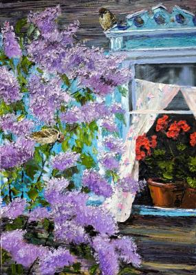 Grandmother_window. Serbin Renat