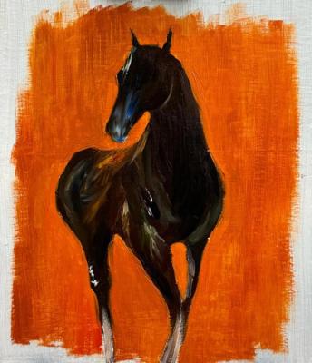 Untitled (Racehorse). Petrova Alina
