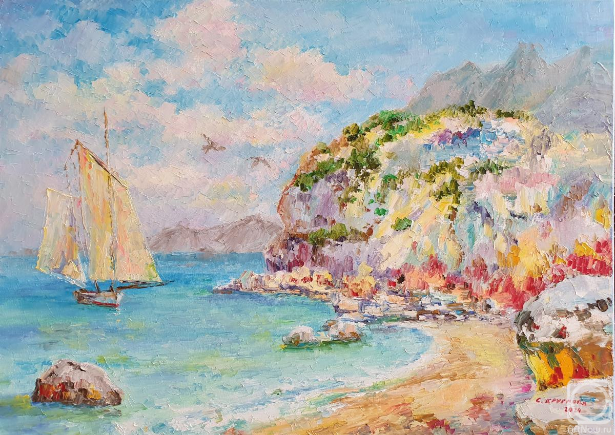 Kruglova Svetlana. Sail in the Bay