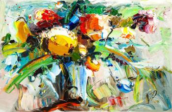 Flowers Behind Glass. Rodries Jose