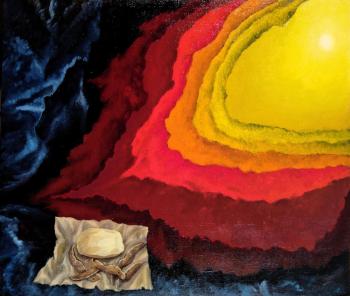 The Frugal Meal (Decorative Expressionism). Abaimov Vladimir