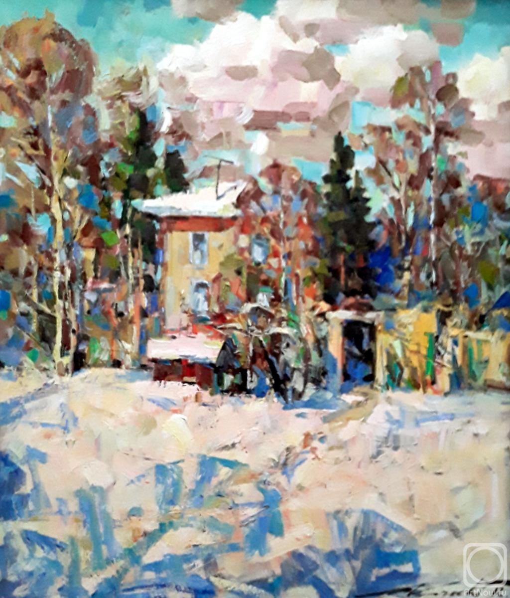 Knecht Aleksander. On a bright day