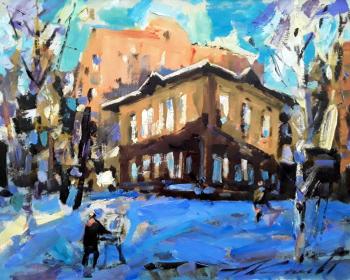 February sun. Knecht Aleksander