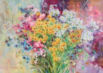 Hot summer (Field Flowers Painting). Kruglova Svetlana