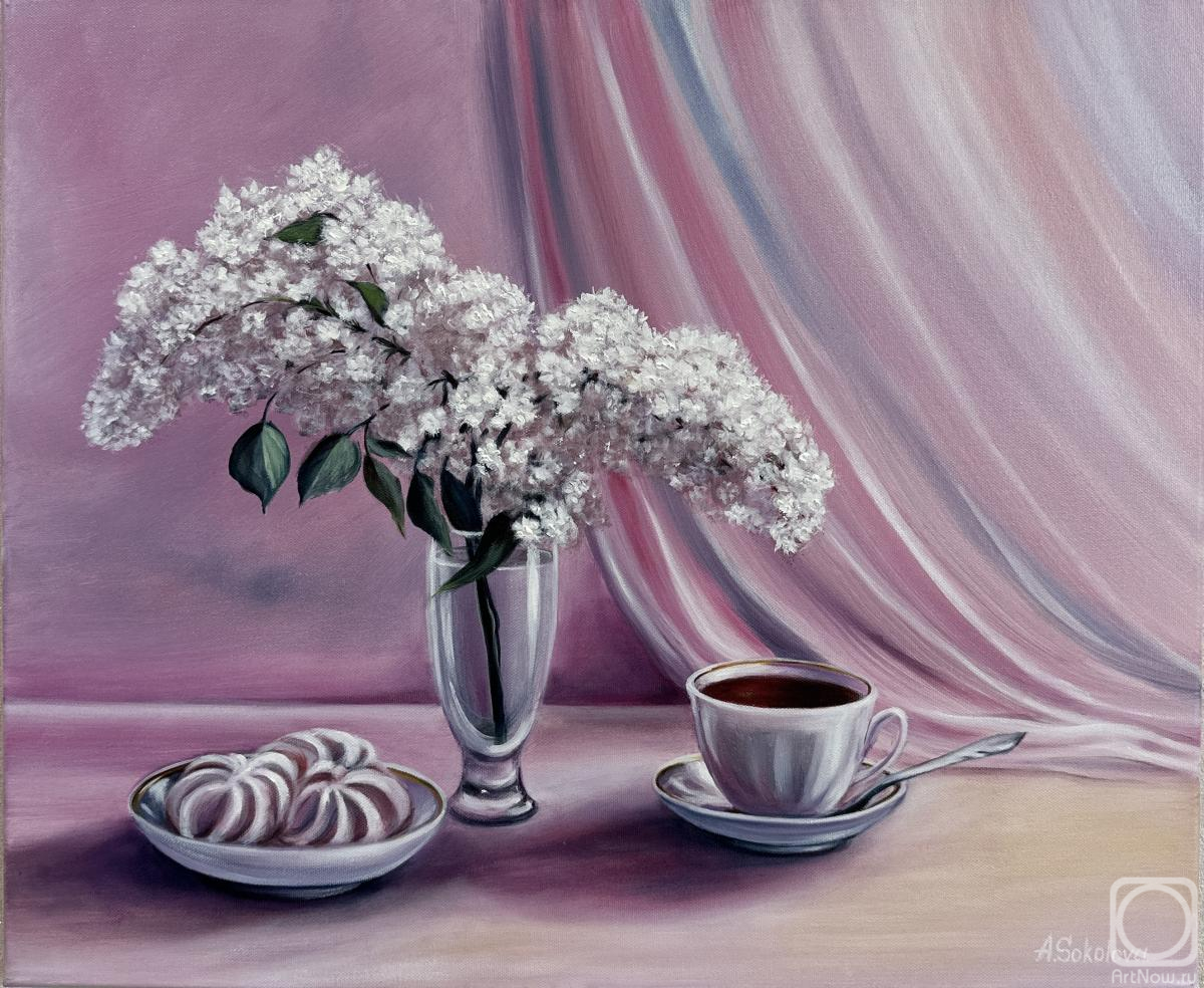Sokolova Anna. Pink still life