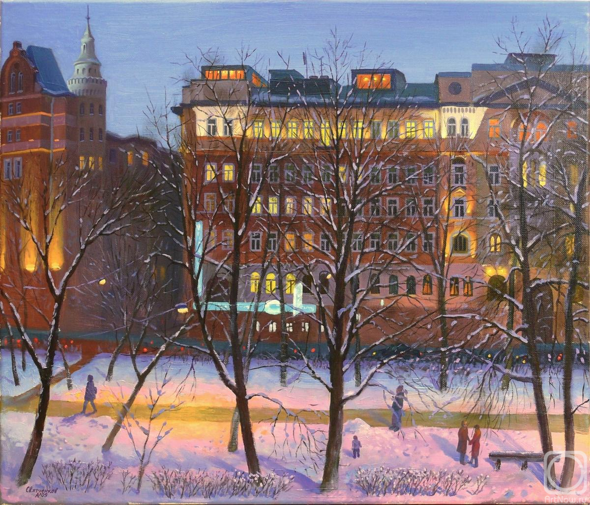 Svyatchenkov Anton. Evening on Sretensky Boulevard