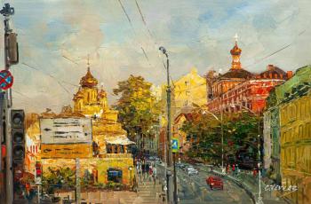 Moscow. The Greatness of the Temples on Trubnaya Square. Vevers Christina