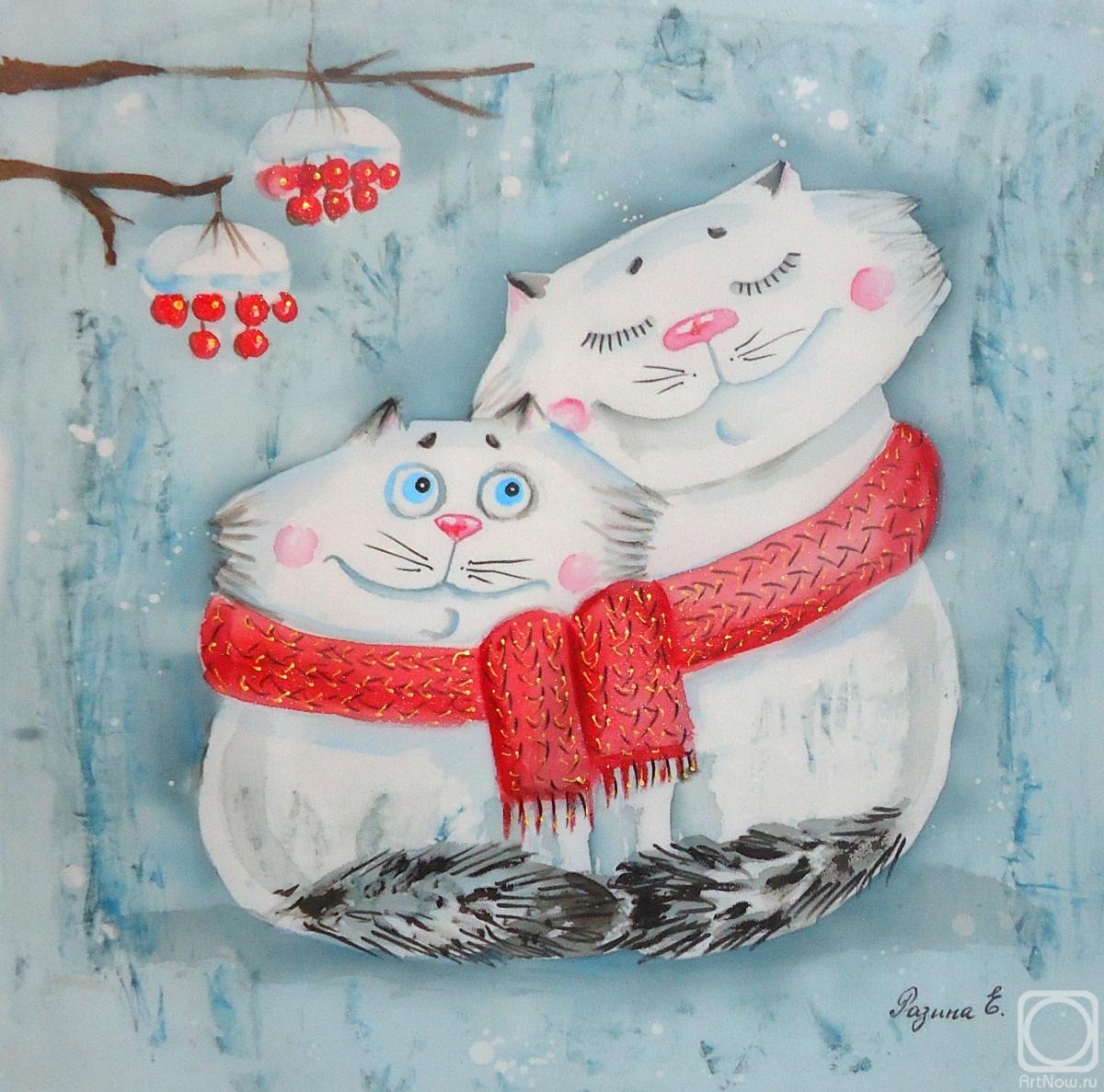 Razina Elena. Let's warm ourselves