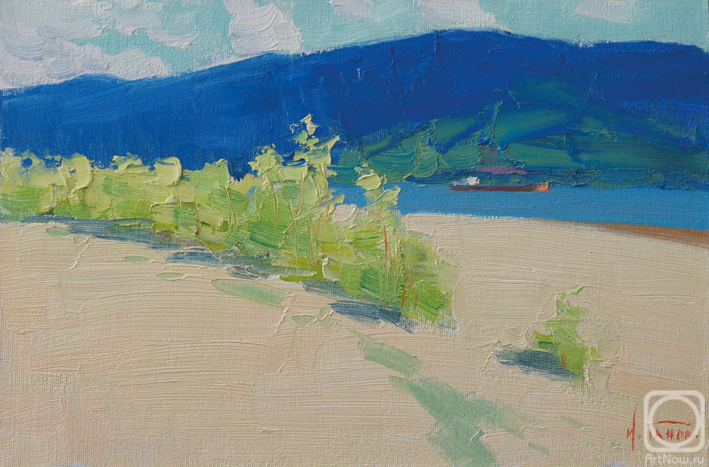 Panov Igor. Volga in summer