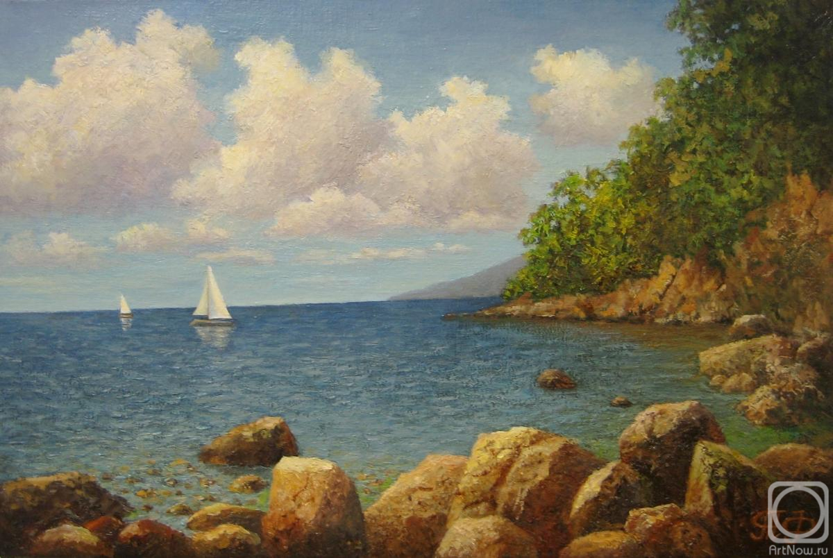 Fruleva Tatiana. Sea. Overcast