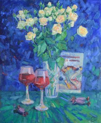 Wine, Roses, Kandinsky. Sechen Elena