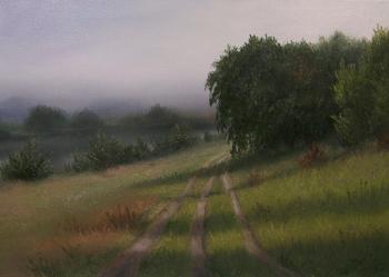 Картина «Вдоль туманный реки»