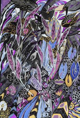 The winner's bouquet. Shumskaya Irina