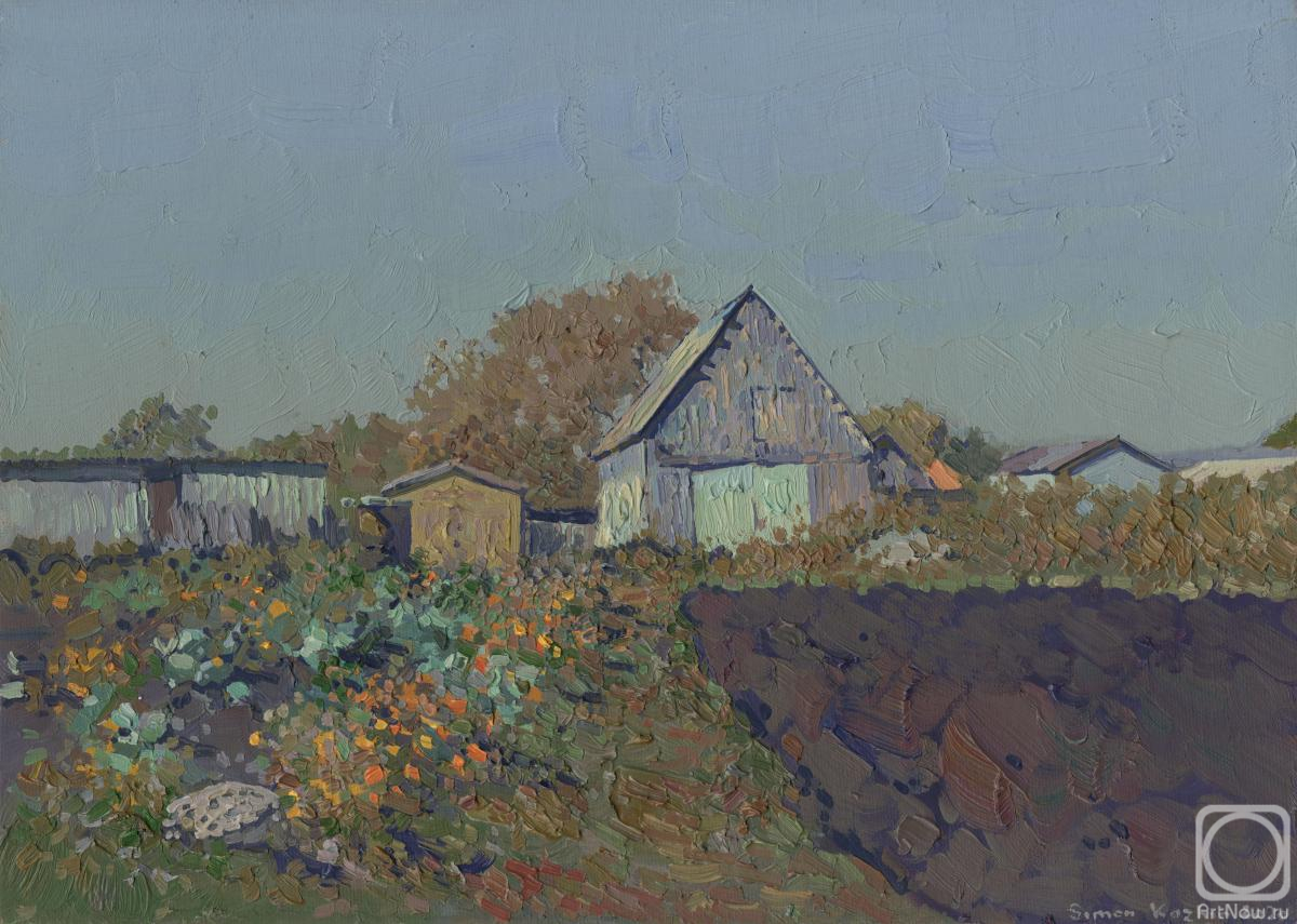 Kozhin Simon. By the garden. Chamzinka